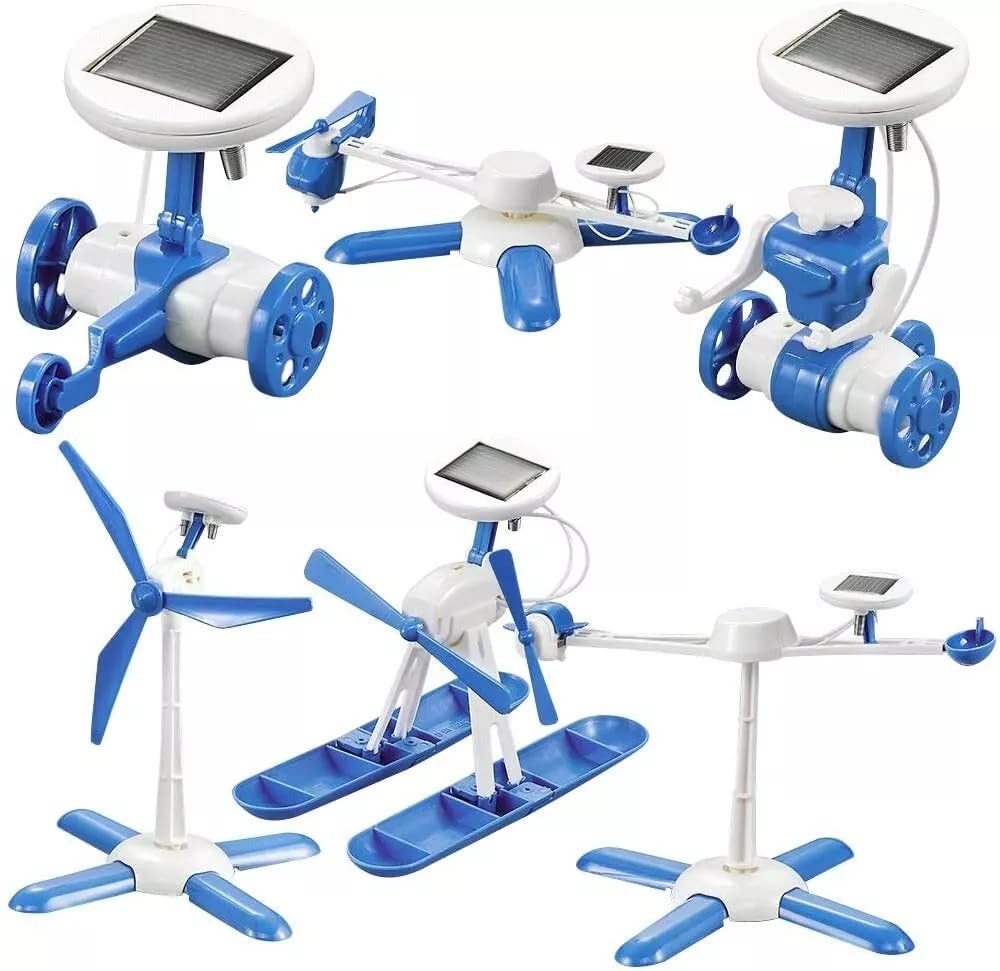 6 in 1 Solar Powered DIY Model Kit