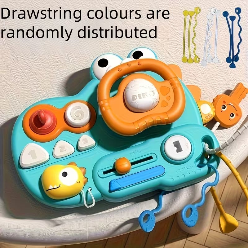 Interactive Dinosaur Steering Wheel Toy