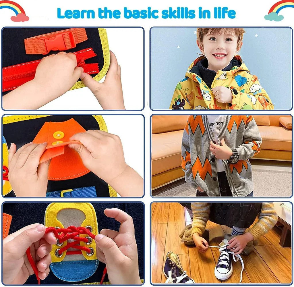 Busy Montessori Kit Sensory Book