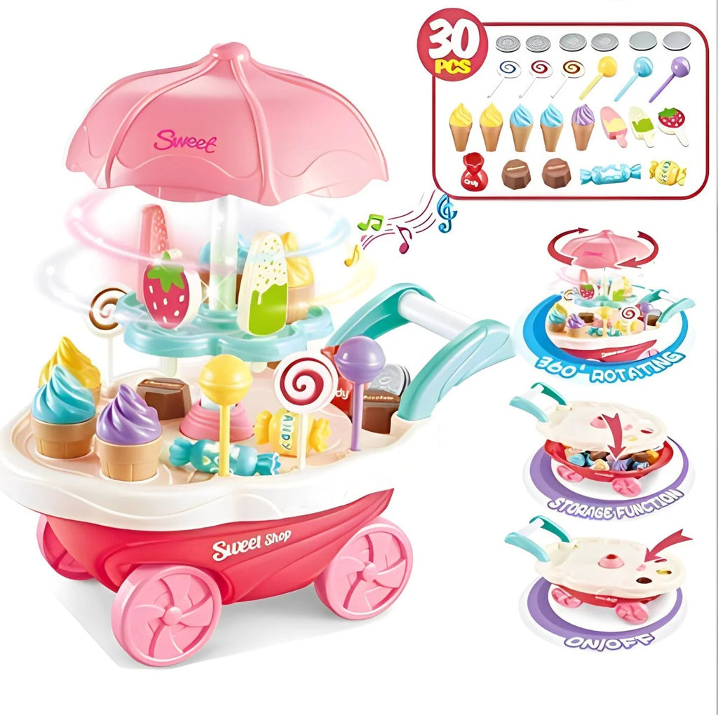 Candy & Ice Cream Musical Cart