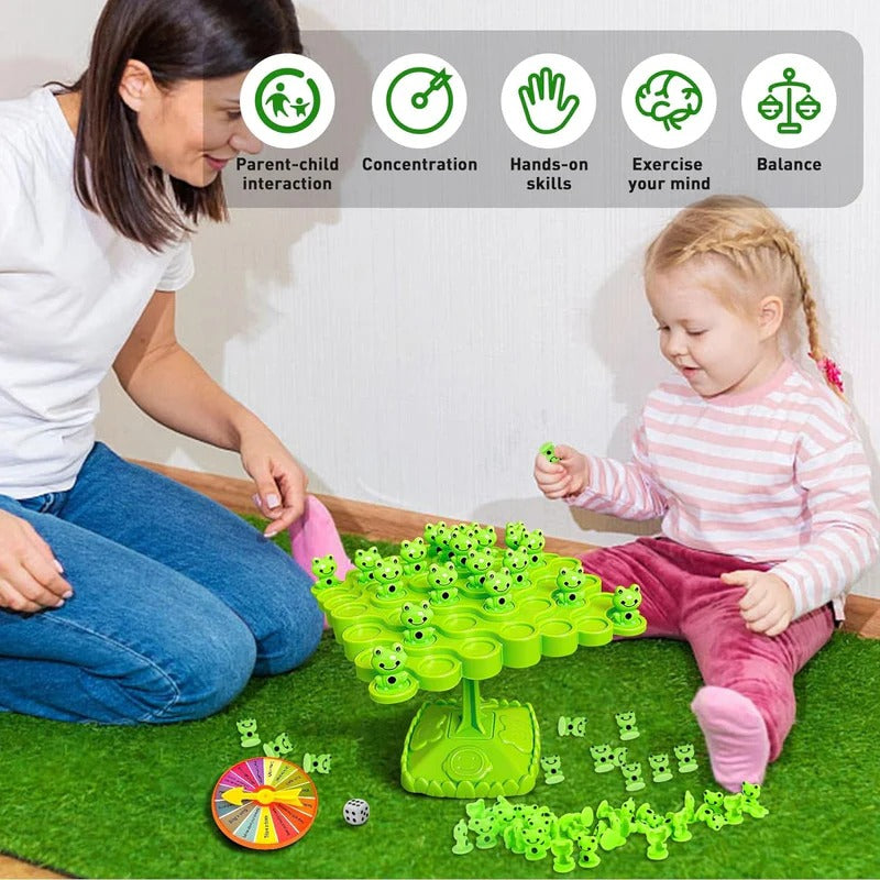 Frog Balance Tree Challenge Family Game