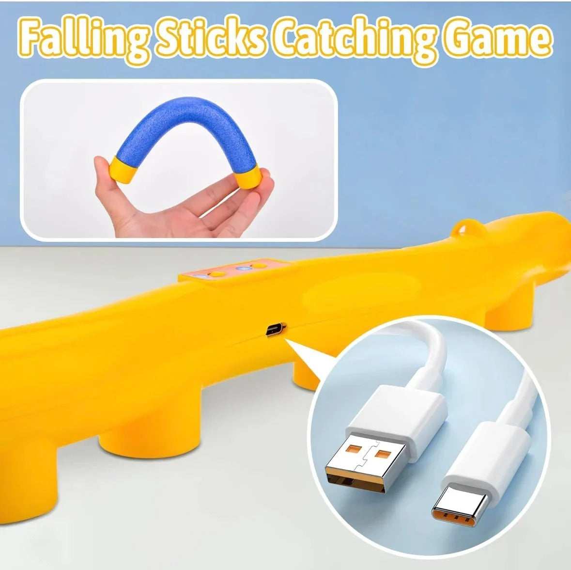 Reflex Challenge Machine Hand Speed Reflex Challenge Rechargeable Game – JustForKids
