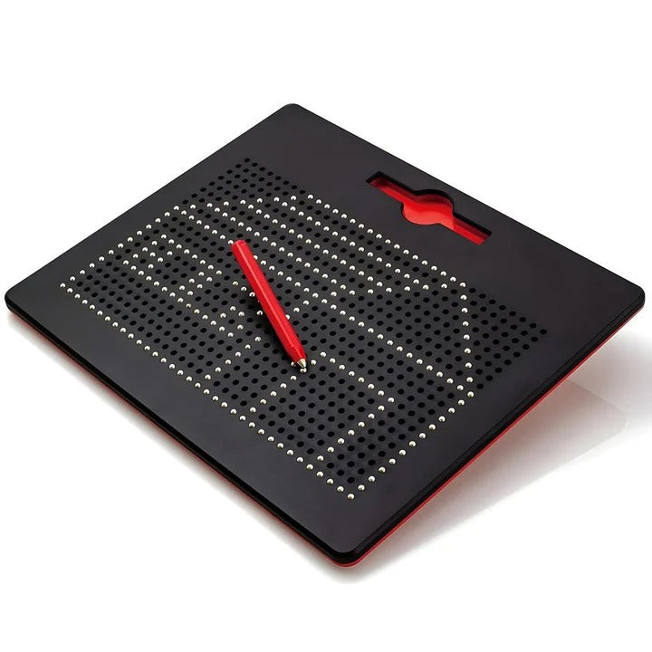 Magnetic Bead Drawing Board with Pen
