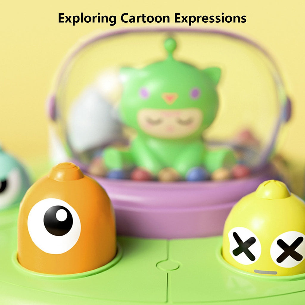 Interactive UFO Whack-a-Monster Toy