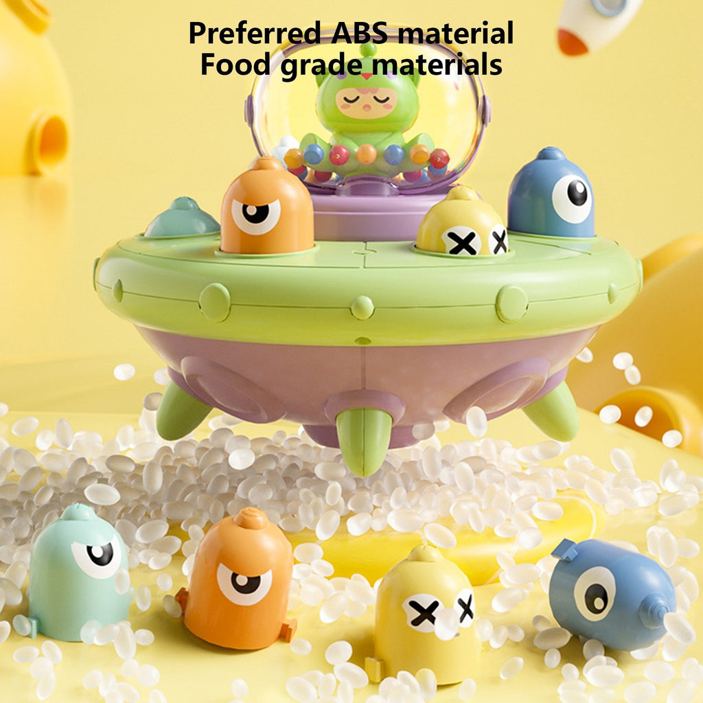 Interactive UFO Whack-a-Monster Toy