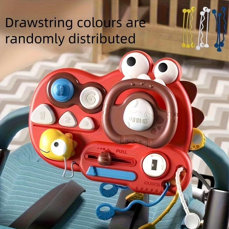 Interactive Dinosaur Steering Wheel Toy
