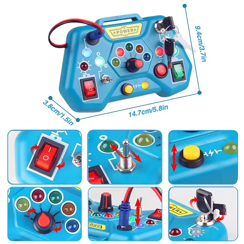 Interactive Switches Learning Toy – Lights, Sounds & Fun