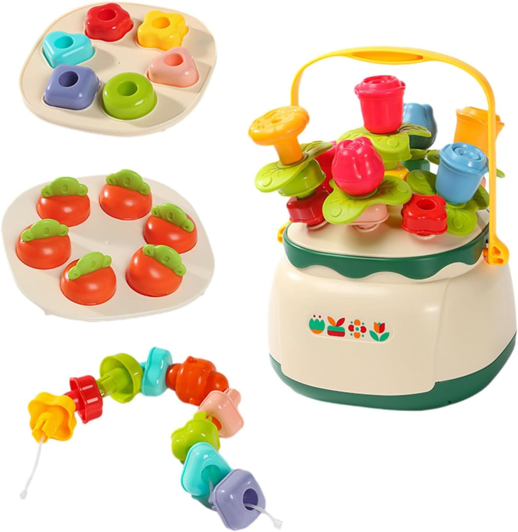 Flower Nails – Multifunctional Stacking & Shape Sorting Toy