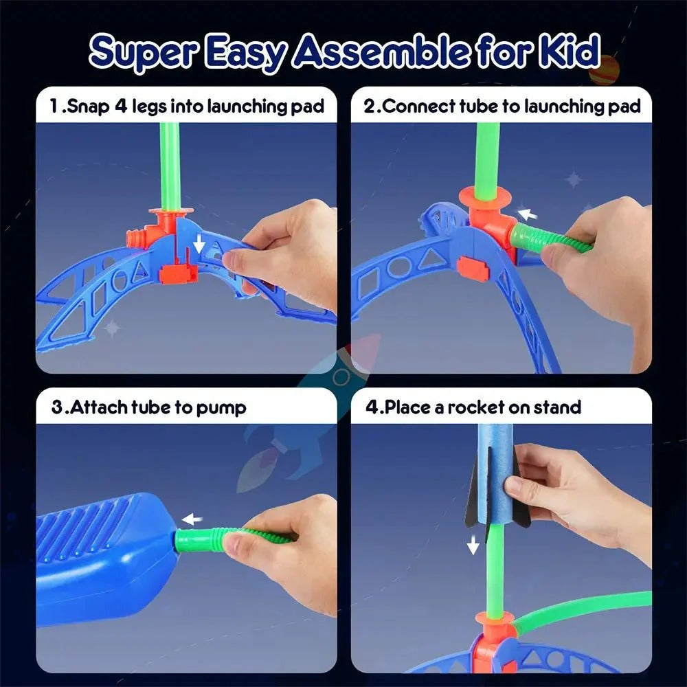 Stomp Rocket Launcher – Jump, Stomp & Fly!