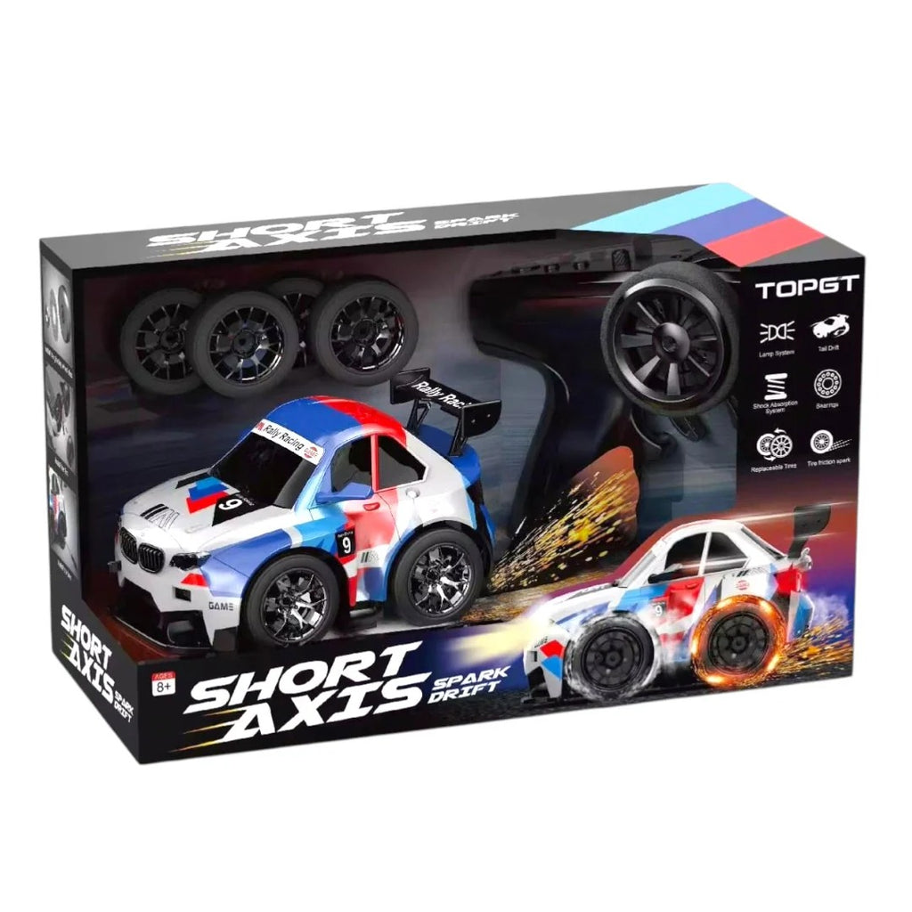 Short Axis Spark Drift RC Car