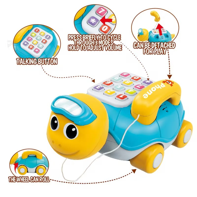 Interactive Baby Toy – Phone, Piano Music & Light-Up Play