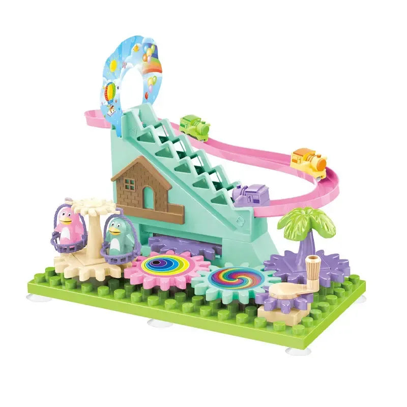 Manual Block Track Toys – Creative Construction & Endless Fun – JustForKids