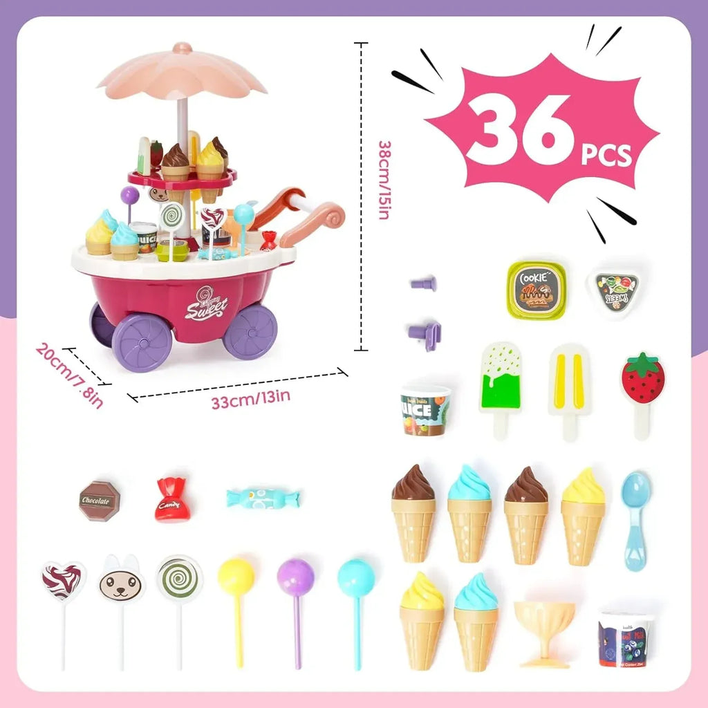 Candy & Ice Cream Musical Cart