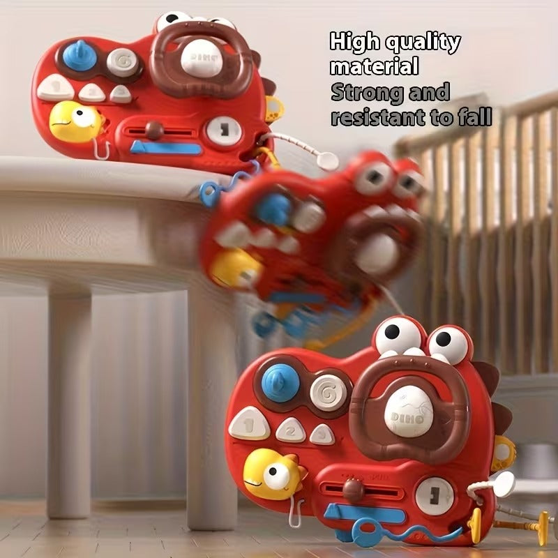 Interactive Dinosaur Steering Wheel Toy