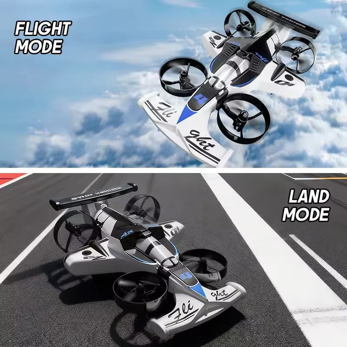 2.4GHz RC 2-in-1 Ground Drifting & Aerial Flying Aircraft