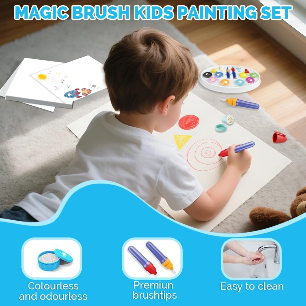 Toddlers Magical Color Painting Set