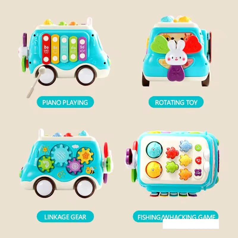 6 in 1 Multi-functional Baby Activity Car