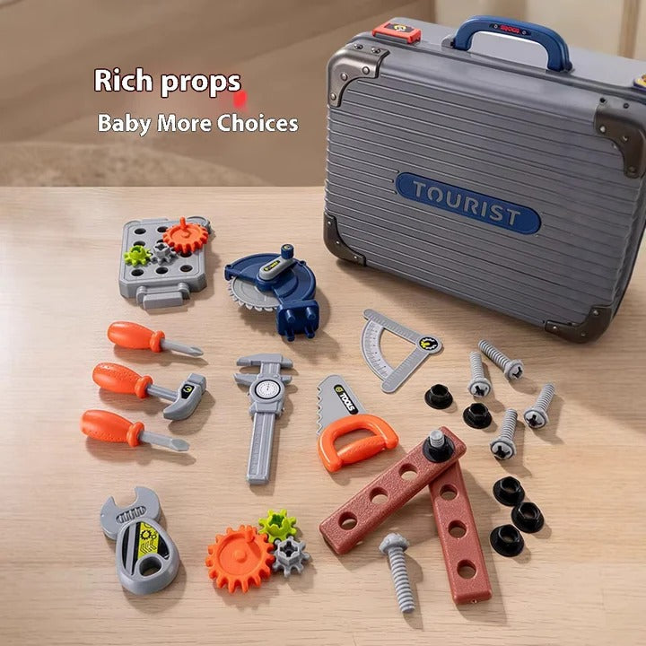 Construction Portable Workbench & Complete Tool Kit