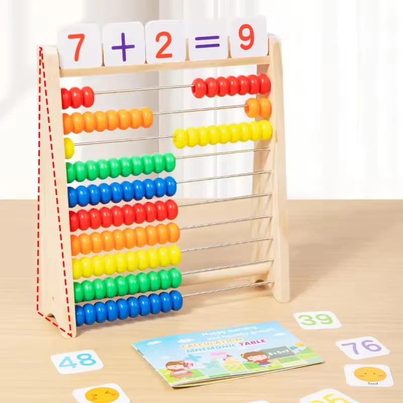 Wooden Educational Abacus – Count, Play, and Learn!
