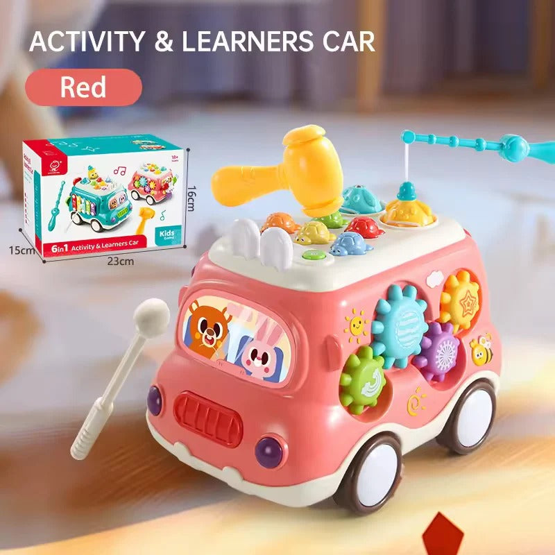 6 in 1 Multi-functional Baby Activity Car