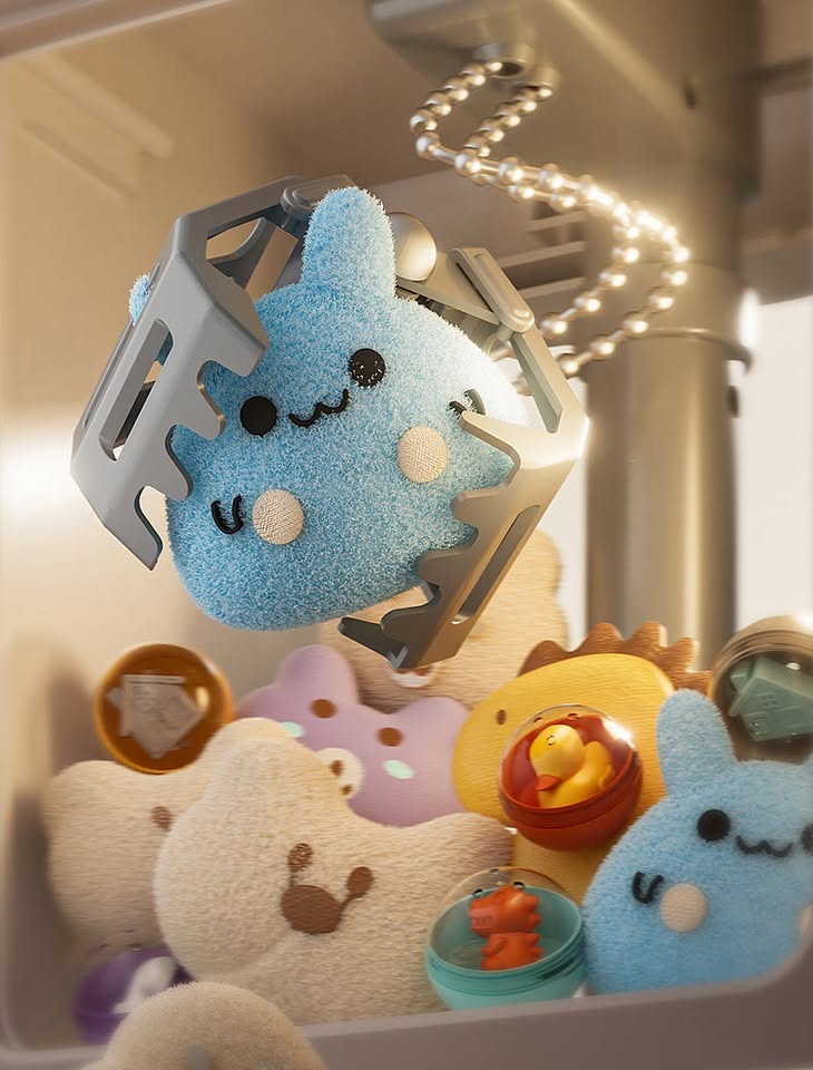 Multi-Functional 2-in-1 ATM Claw Machine