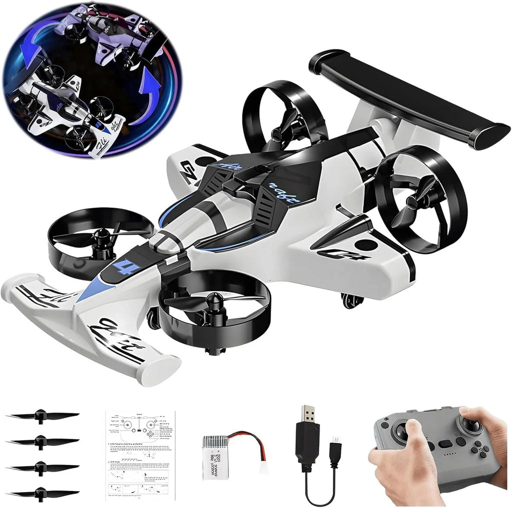 2.4GHz RC 2-in-1 Ground Drifting & Aerial Flying Aircraft