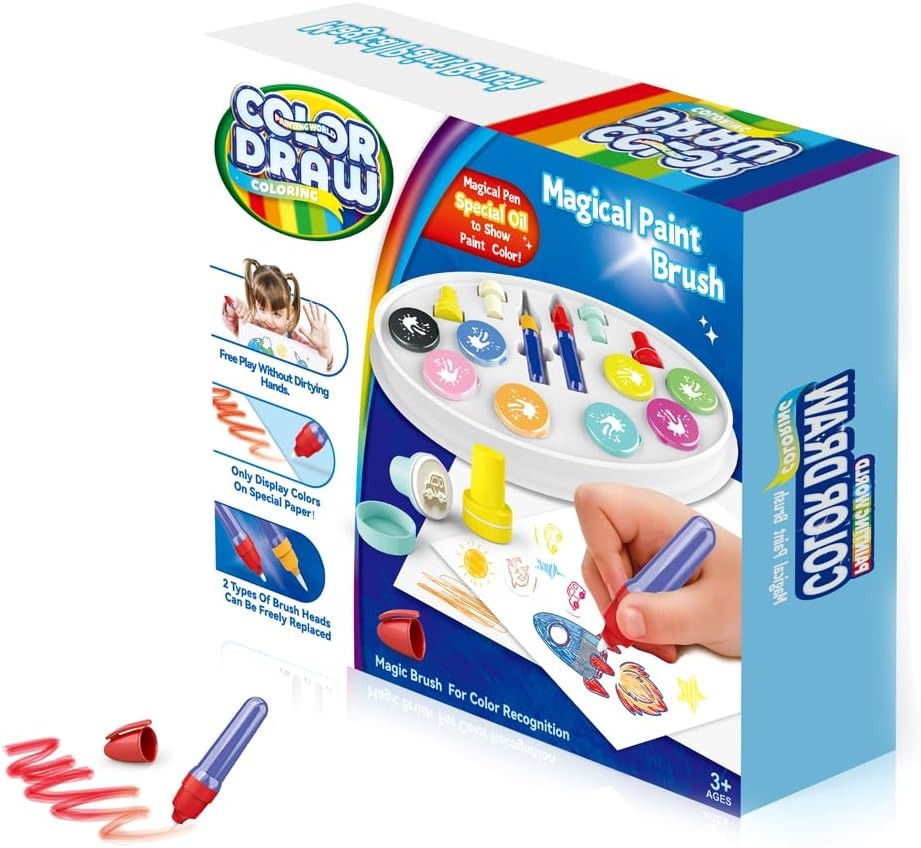 Toddlers Magical Color Painting Set