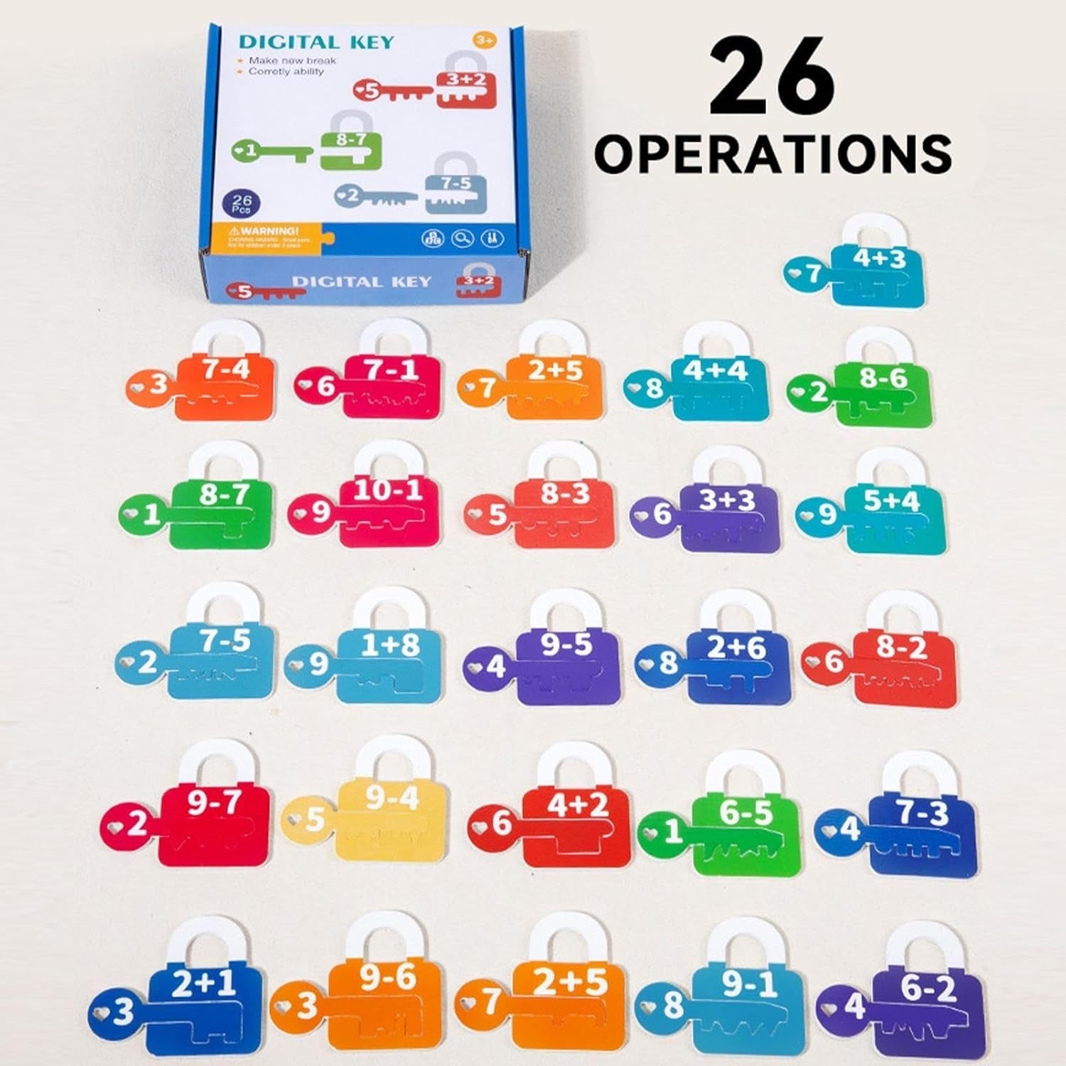 Educational Key & Lock Set