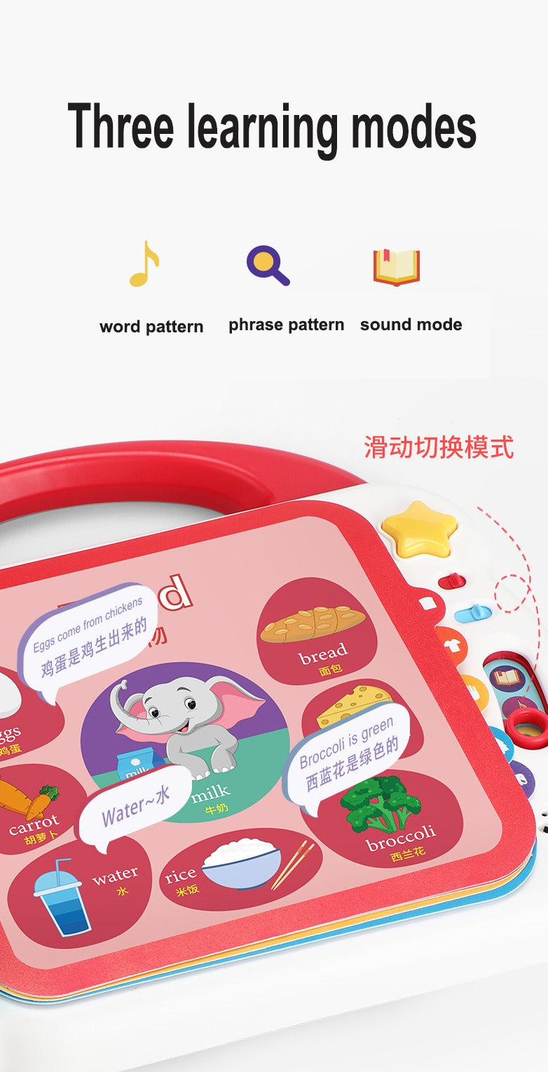 Touch and Learn Words Book with Bluetooth Function
