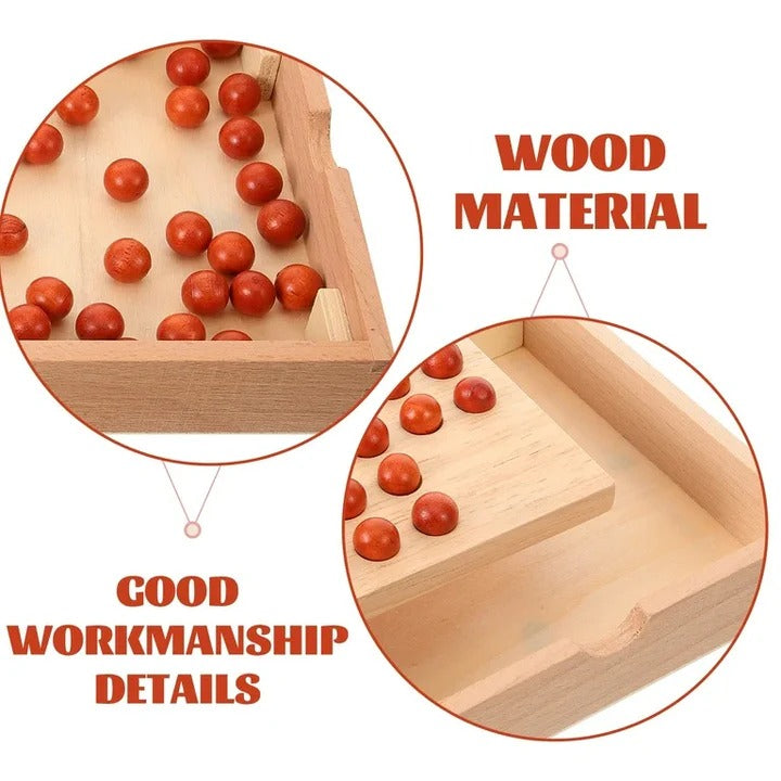 Wooden Logic Puzzle & Brain Teaser Game