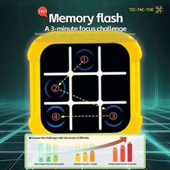 5 in 1 Electronic Touch Tic Tac Toe Puzzle Game