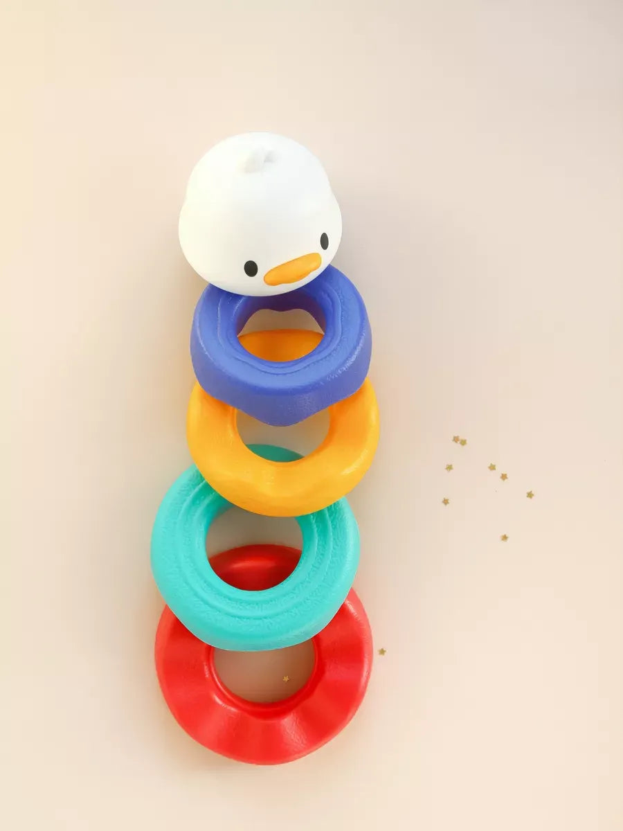 Duck Tumbler Stacker & Egg Pairing Toy – 6M+