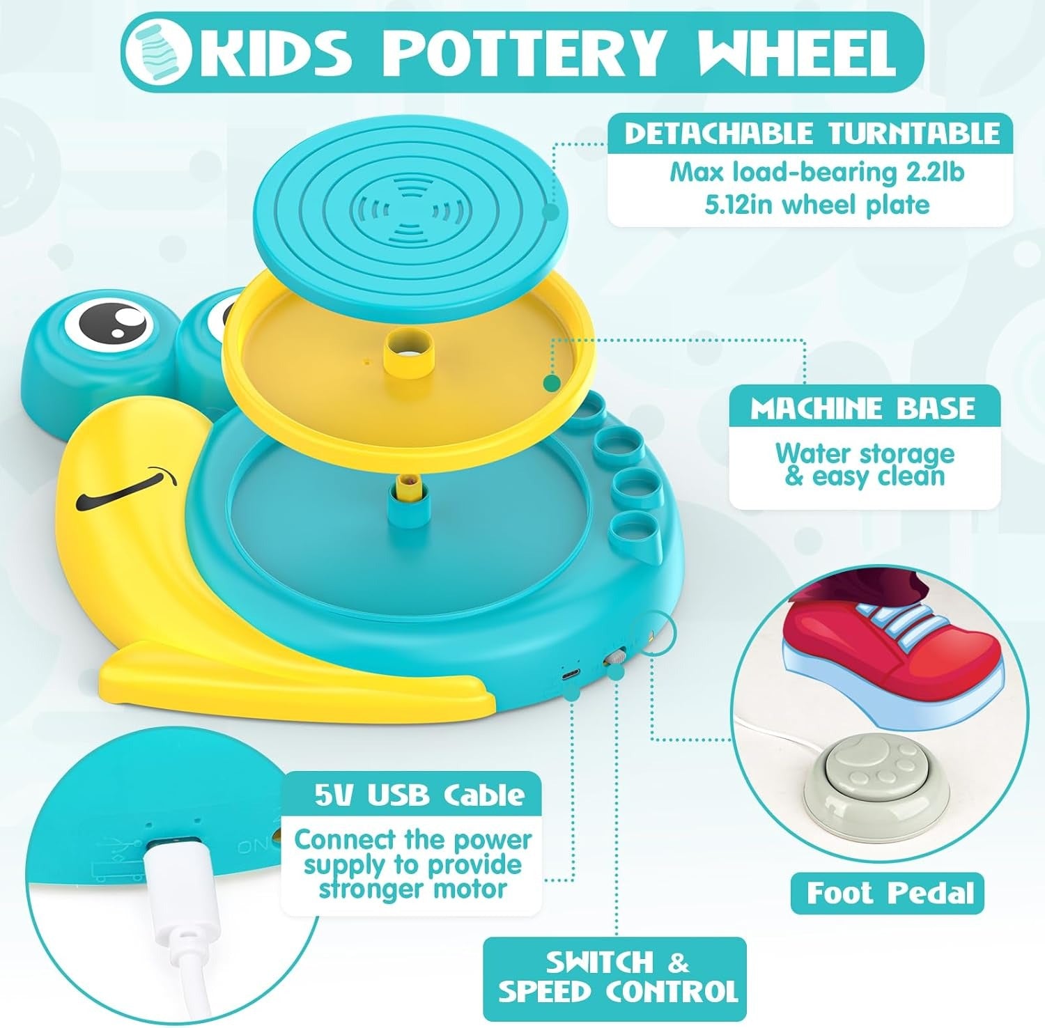 Pottery Wheel for Kids
