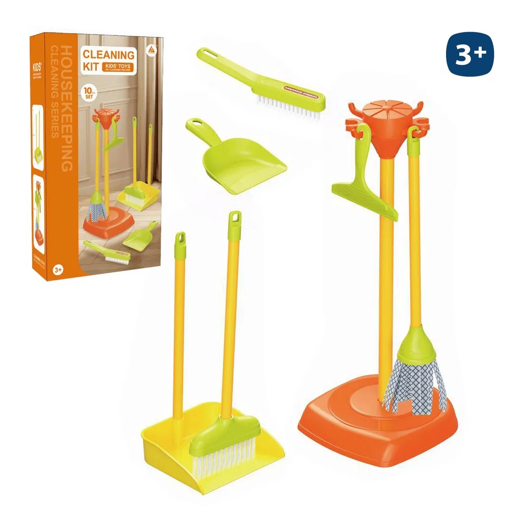 Cleaning Pretend Play Little Helper Kit – 10 Pieces