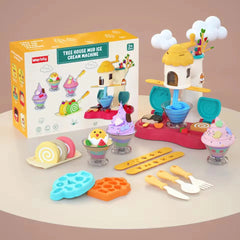 DIY Creative Ice Cream Play Dough Machine
