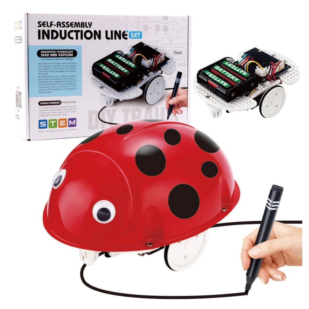 DIY STEM Line-Following Smart Car Kit for Kids