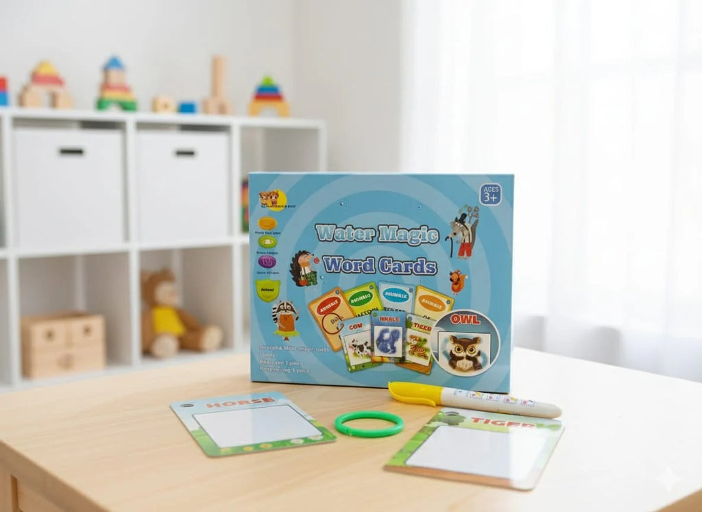 Water Doodle Learning Cards – 25 Reusable Cards