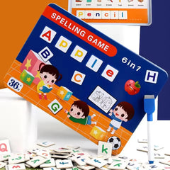6-in-1 Magnetic Recognize Word Learning Kit with Marker