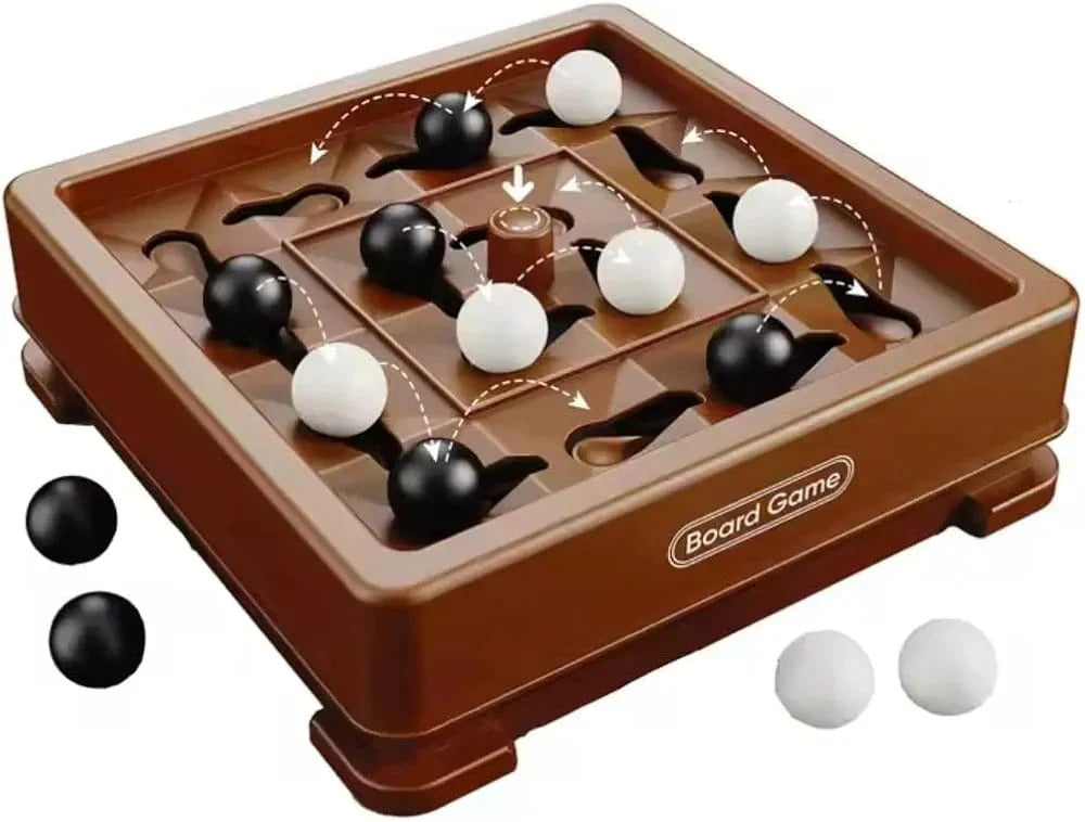 Logical Marble Chess Strategy Board Game