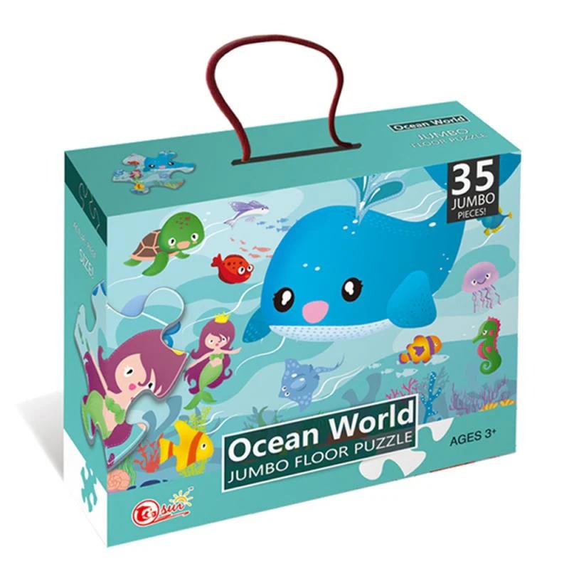 Ocean World Jumbo Floor Puzzle – 35 Pieces