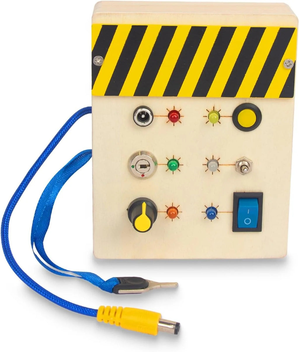 Wooden Busy Switch Board