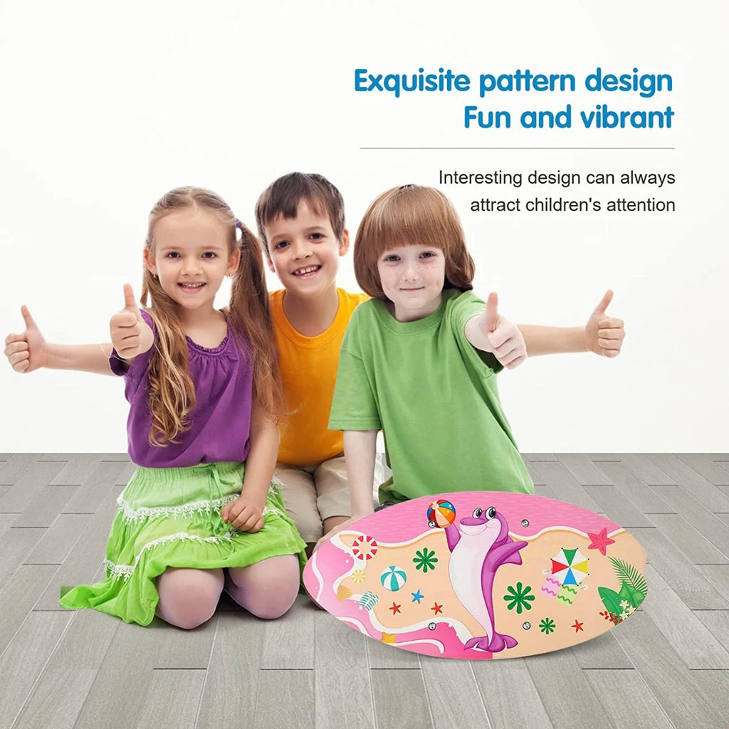 Wooden Balance Board for Kids