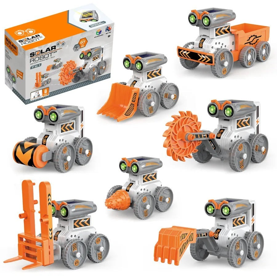 7-in-1 Solar Robot Science Experiment Kit