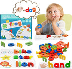 3 in 1 Wooden Learning Bundle – Spelling, Blocks & Activity Cube Set
