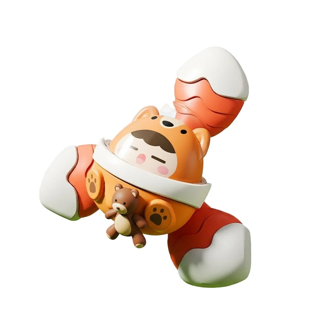 Space-Themed Spinning Toy Set