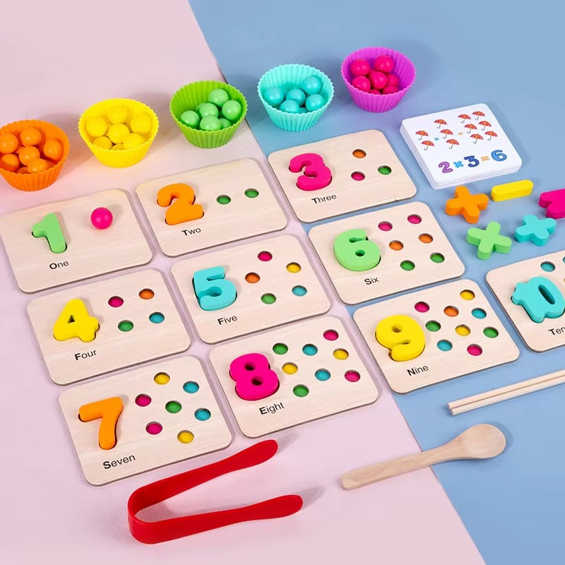 Digital Wooden Bead Game – Learn Numbers the Fun Way!