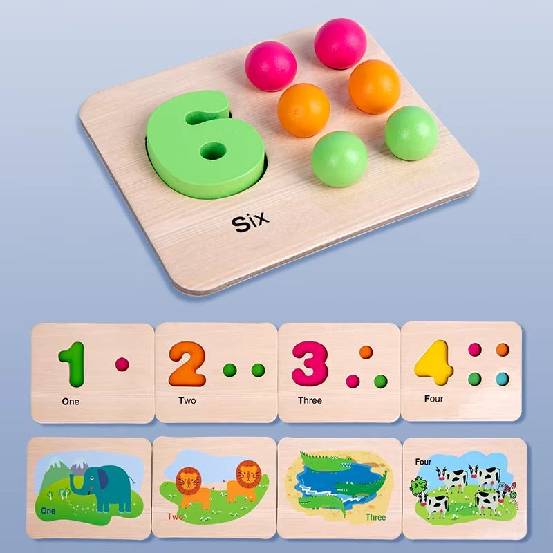 Digital Wooden Bead Game – Learn Numbers the Fun Way!