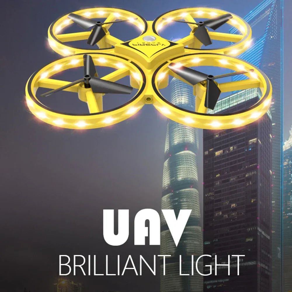 Firefly Light Drone – Hand-Controlled LED Air Show