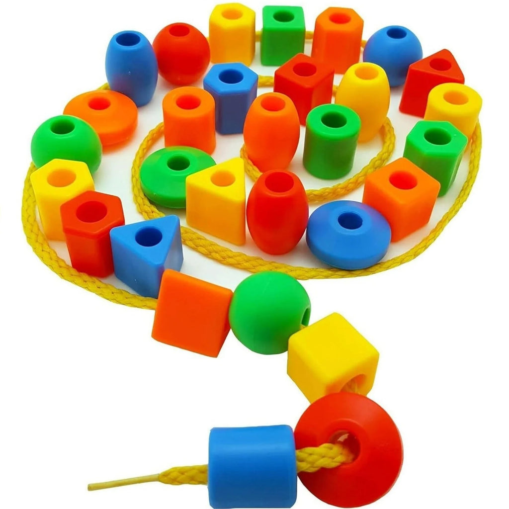 Creative Colorful Threading Beads