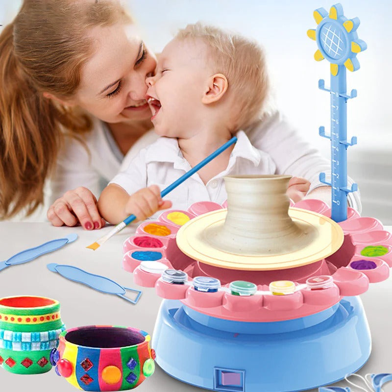 Electric Pottery Wheel Art Kit